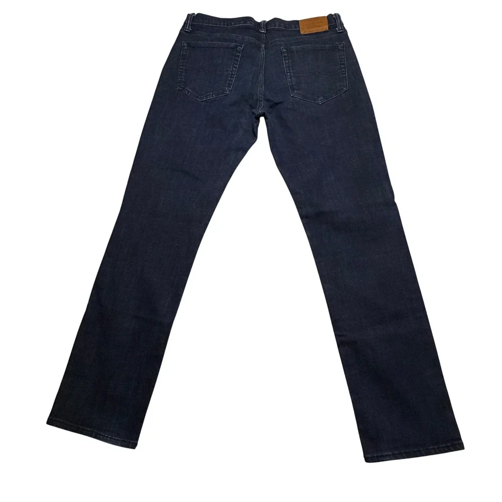 Lucky Brand 121 Slim Mens Dark Wash Indigo Denim Jeans 33x32